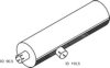 DINEX 68302 Middle-/End Silencer